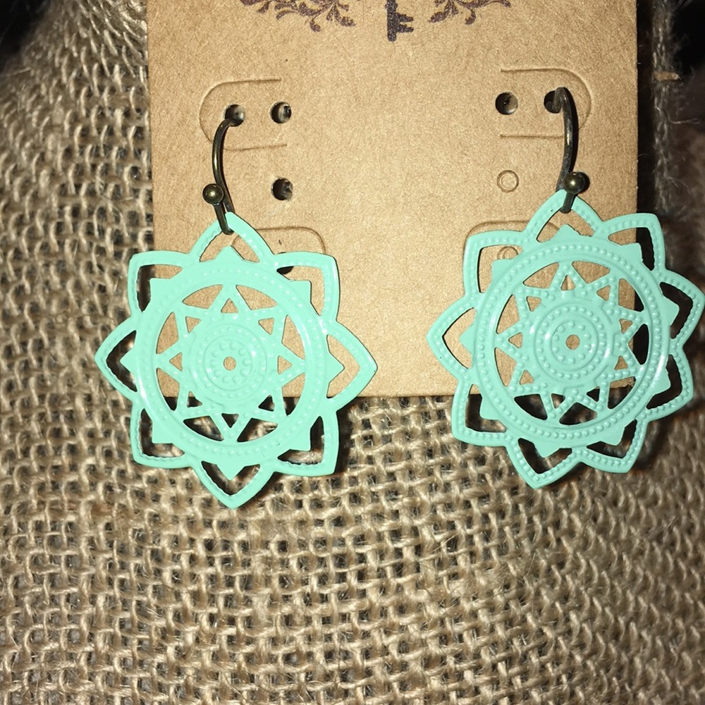 Plunder Mint earrings